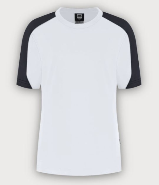 Tricorp T-Shirt Bicolor Redefined Damen, White-Anthracite