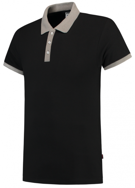 TRICORP-Worker-Shirts, Poloshirts, Bicolor, 210 g/m², schwarz/grau
