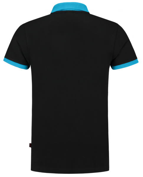 TRICORP-Worker-Shirts, Poloshirts, Bicolor, 210 g/m², schwarz/turquoise