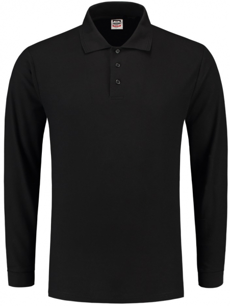 TRICORP-Worker-Shirts, Poloshirt, Basic Fit, Langarm, 180 g/m², black