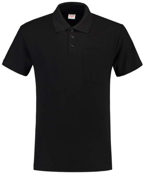 TRICORP-Worker-Shirts, Poloshirt Brusttasche, Basic Fit, Kurzarm, 180 g/m², black