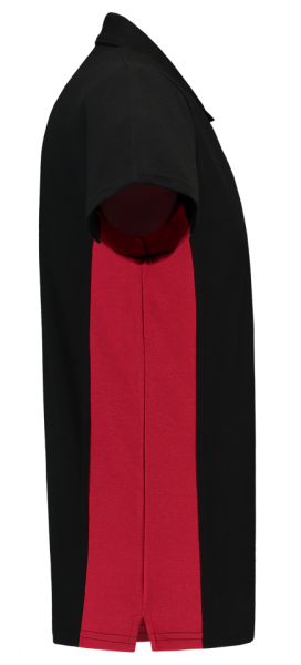 TRICORP-Worker-Shirts, T-Shirt, mit Brusttasche, Bicolor, 180 g/m², black-red