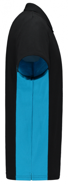 TRICORP-Worker-Shirts, T-Shirt, mit Brusttasche, Bicolor, 180 g/m², black-turquoise