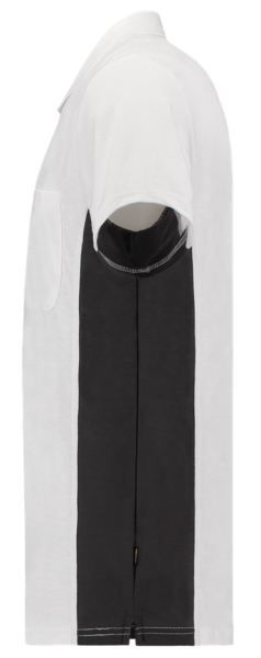 TRICORP-Worker-Shirts, T-Shirt, mit Brusttasche, Bicolor, 180 g/m², white-darkgrey