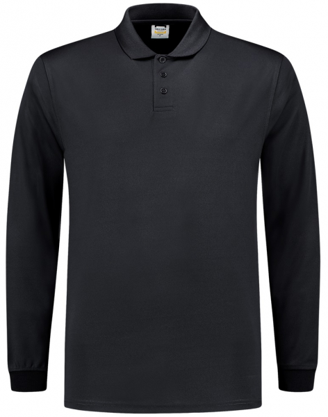 TRICORP-Worker-Shirts, Poloshirt, Basic Fit, UV-Schutz, Cooldry, Langarm, 180 g/m², navy