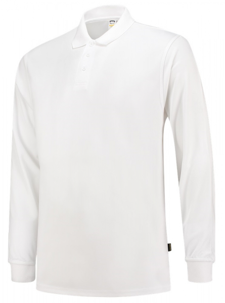 TRICORP-Worker-Shirts, Poloshirt, Basic Fit, UV-Schutz, Cooldry, Langarm, 180 g/m², weiß