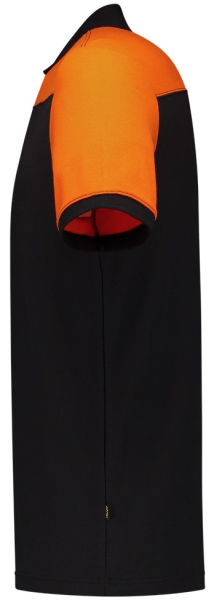 TRICORP-Worker-Shirts, Poloshirt, Bicolor, Basic Fit, Kurzarm, 180 g/m², black-orange