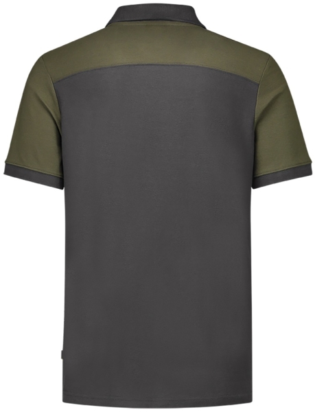 TRICORP-Worker-Shirts, Poloshirt, Bicolor, Basic Fit, Kurzarm, 180 g/m², darkgrey-army