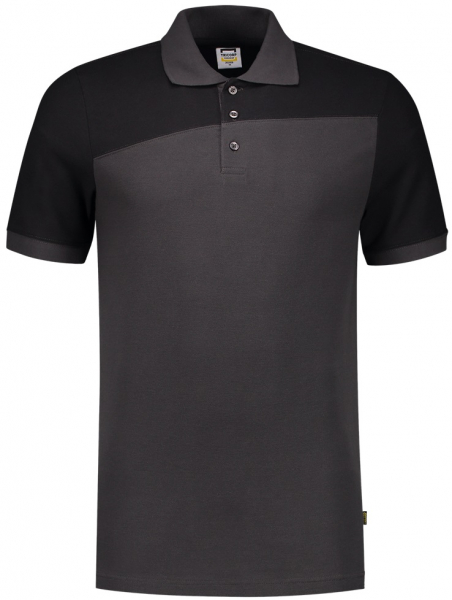 TRICORP-Worker-Shirts, Poloshirt, Bicolor, Basic Fit, Kurzarm, 180 g/m², darkgrey-black