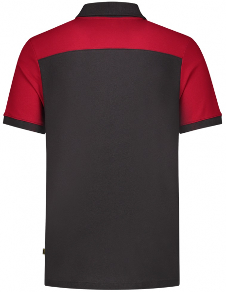 TRICORP-Worker-Shirts, Poloshirt, Bicolor, Basic Fit, Kurzarm, 180 g/m², darkgrey-red