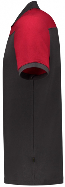 TRICORP-Worker-Shirts, Poloshirt, Bicolor, Basic Fit, Kurzarm, 180 g/m², darkgrey-red
