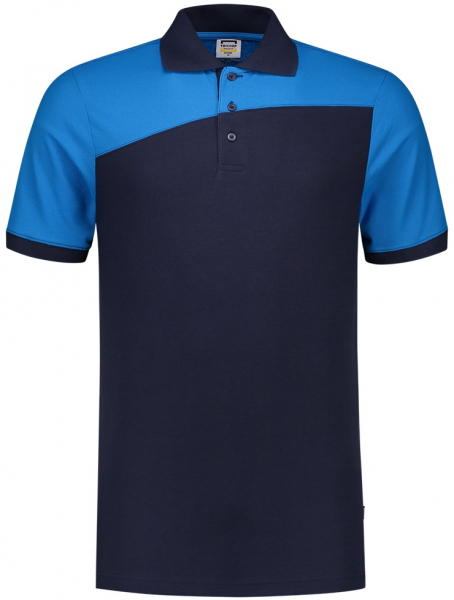 TRICORP-Worker-Shirts, Poloshirt, Bicolor, Basic Fit, Kurzarm, 180 g/m², ink-turquoise
