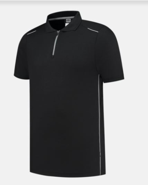 TRICORP-Poloshirt, Accent, black/grey
