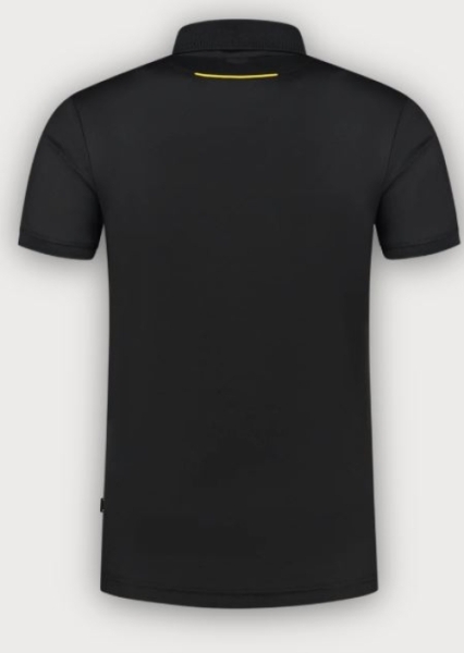 Tricorp Poloshirt Accent, Black-Yellow