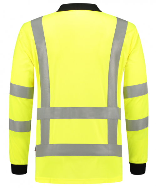TRICORP-Warnschutz, Poloshirt, langarm, 180 g/m², warngelb