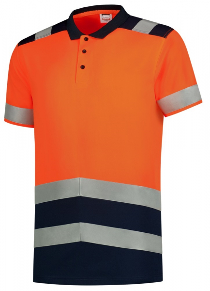 TRICORP-Warnschutz, Poloshirt,180 g/m², warnorange-ink