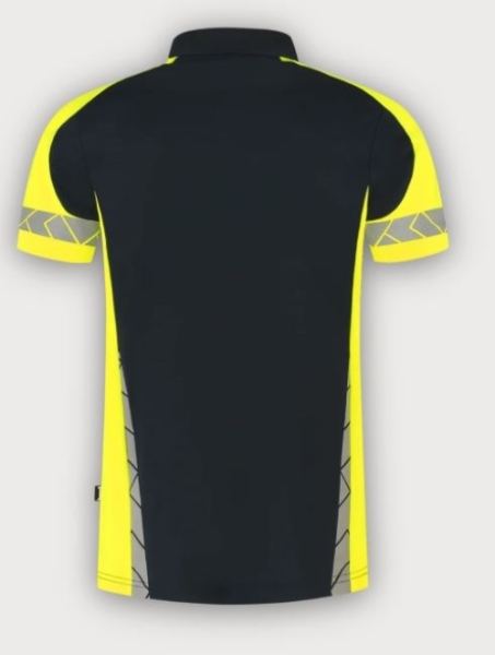 Tricorp Poloshirt Reflective Redefined, Ink-Fluor Yellow