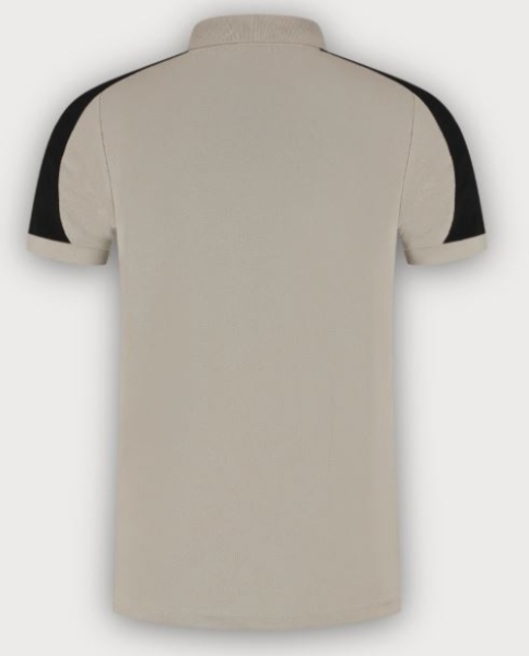 Tricorp Poloshirt Bicolor Redefined, Sand-Black