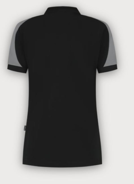 Tricorp Poloshirt Bicolor Redefined Damen, Black-Grey