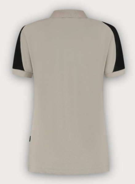 Tricorp Poloshirt Bicolor Redefined Damen, Sand-Black