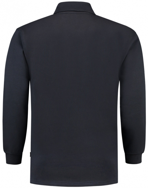 TRICORP-Worker-Shirts, Sweatshirt, Polokragen, Basic Fit, Langarm, 280 g/m², navy