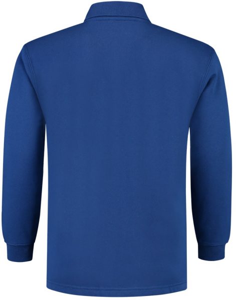 TRICORP-Worker-Shirts, Sweatshirt, Polokragen, Basic Fit, Langarm, 280 g/m², royalblue