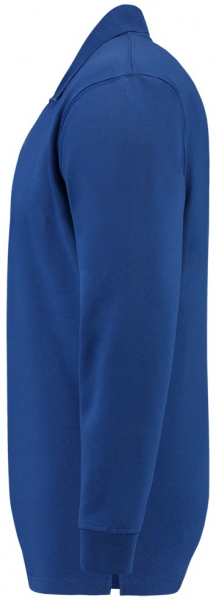 TRICORP-Worker-Shirts, Sweatshirt, Polokragen, Basic Fit, Langarm, 280 g/m², royalblue