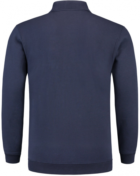 TRICORP-Worker-Shirts, Sweatshirt Polokragen und Bund, Basic Fit, Langarm, 280 g/m², ink