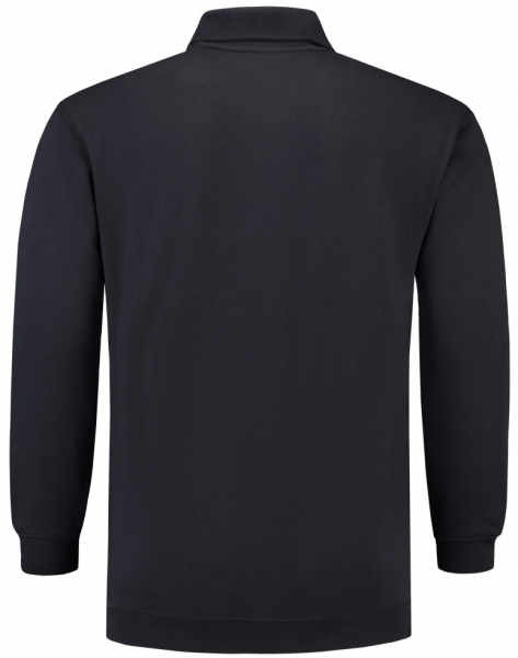TRICORP-Worker-Shirts, Sweatshirt Polokragen und Bund, Basic Fit, Langarm, 280 g/m², navy
