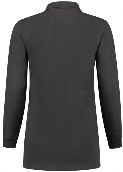 TRICORP-Worker-Shirts, Sweatshirt Polokragen Damen, Basic Fit, Langarm, 280 g/m², darkgrey
