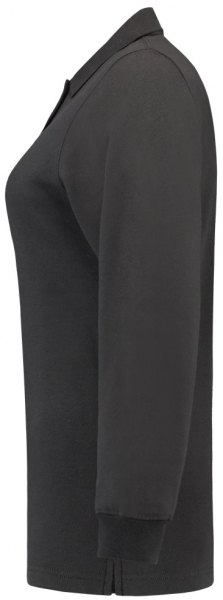 TRICORP-Worker-Shirts, Sweatshirt Polokragen Damen, Basic Fit, Langarm, 280 g/m², darkgrey