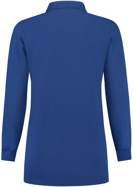 TRICORP-Worker-Shirts, Sweatshirt Polokragen Damen, Basic Fit, Langarm, 280 g/m², royalblue