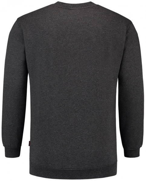 TRICORP-Worker-Shirts, Sweatshirt, Basic Fit, Langarm, 280 g/m², anthrazit meliert