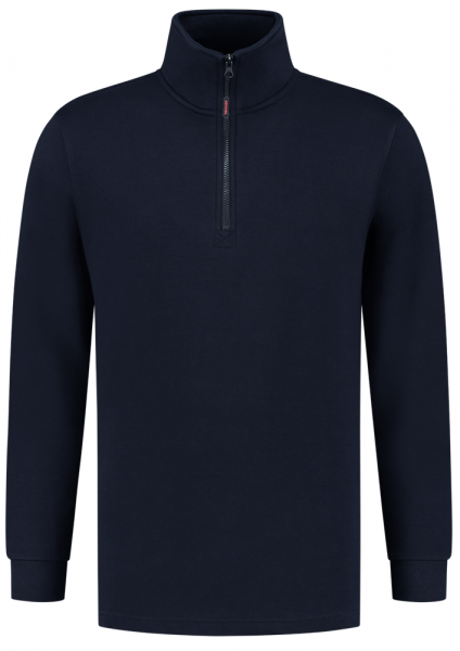 TRICORP-Worker-Shirts, Sweatshirt 1/4-Reissverschluss, Basic Fit, 280 g/m², ink