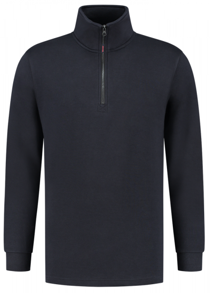 TRICORP-Worker-Shirts, Sweatshirt 1/4-Reissverschluss, Basic Fit, 280 g/m², navy