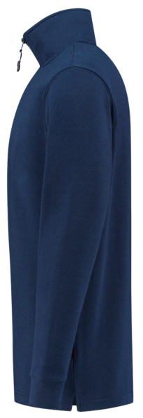 TRICORP-Worker-Shirts, Sweatshirt 1/4-Reissverschluss, Basic Fit, 280 g/m², royalblue