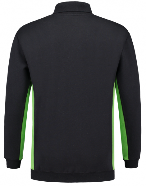 TRICORP-Worker-Shirts, Polosweater, mit Brusttasche, Bicolor, 280 g/m², navy-lime