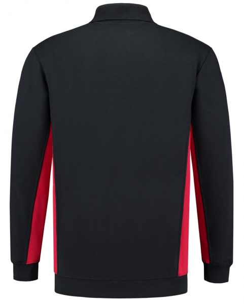 TRICORP-Worker-Shirts, Polosweater, mit Brusttasche, Bicolor, 280 g/m², navy-red
