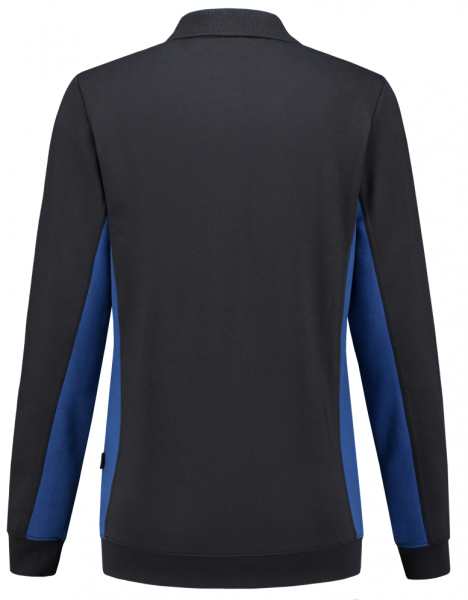 TRICORP-Worker-Shirts, Damen-Sweatshirt mit Polokragen, 280 g/m², navy-royalblue