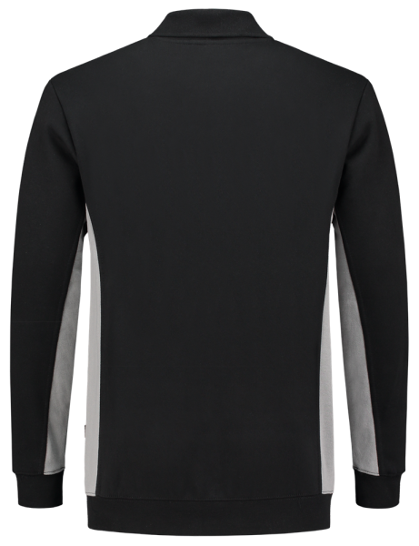 TRICORP-Worker-Shirts, Sweatshirt mit Polokragen, 280 g/m², black-grey