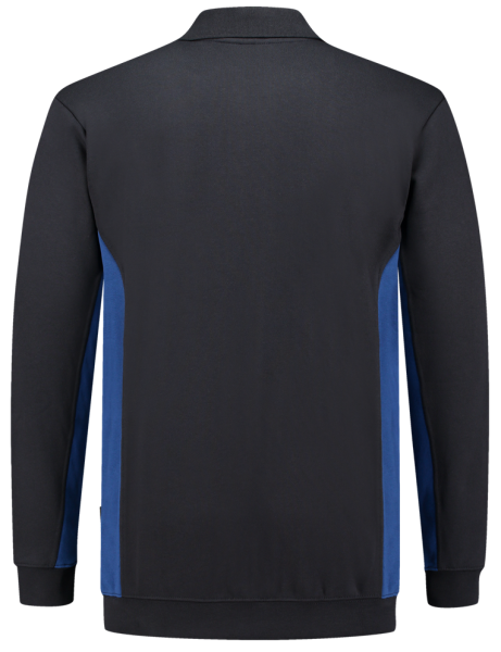TRICORP-Worker-Shirts, Sweatshirt mit Polokragen, 280 g/m², navy-royalblue