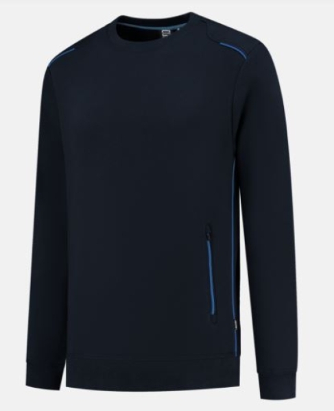 TRICORP-Sweatshirt Accent, navy/royalblue