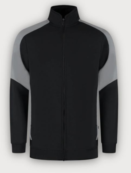 Tricorp Sweatjacke Bicolor Redefined, Black-Grey