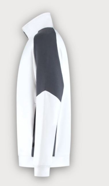 Tricorp Sweatjacke Bicolor Redefined, White-Anthracite