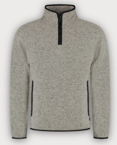 Tricorp 1/4 Zip Strickfleecejacke Redefined, Sand