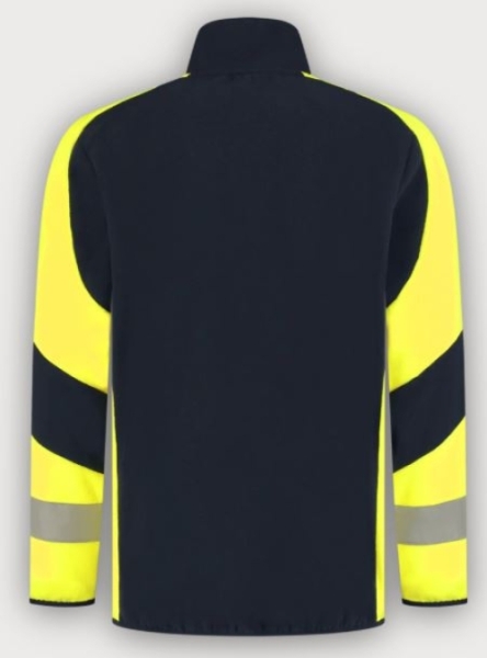 Tricorp Warnschutz Fleecejacke Reflective Redefined, Ink-Fluor Yellow