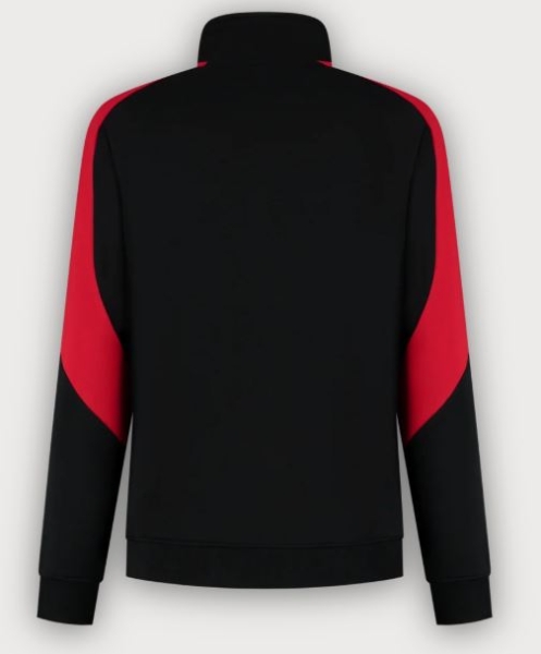 Tricorp Sweatjacke Bicolor Redefined Damen, Black-Brightred