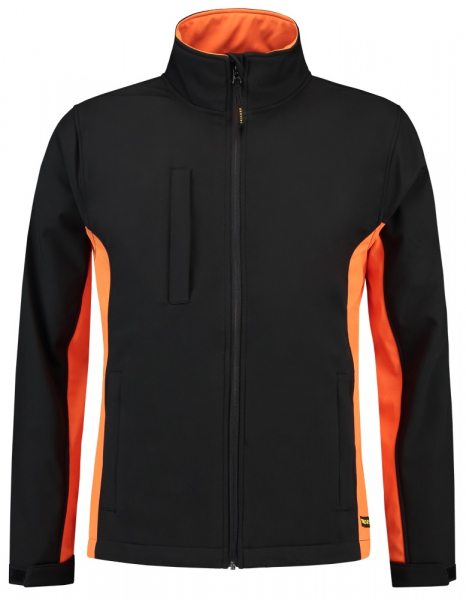 TRICORP-Workwear, Softshelljacke, Bicolor, 340 g/m², black-orange