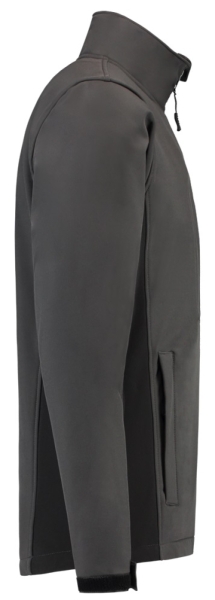 TRICORP-Workwear, Softshelljacke, Bicolor, 340 g/m², darkgrey-black