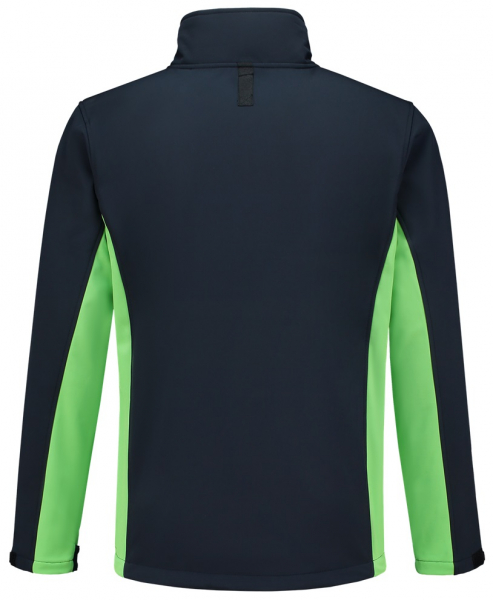 TRICORP-Workwear, Softshelljacke, Bicolor, 340 g/m², navy-lime